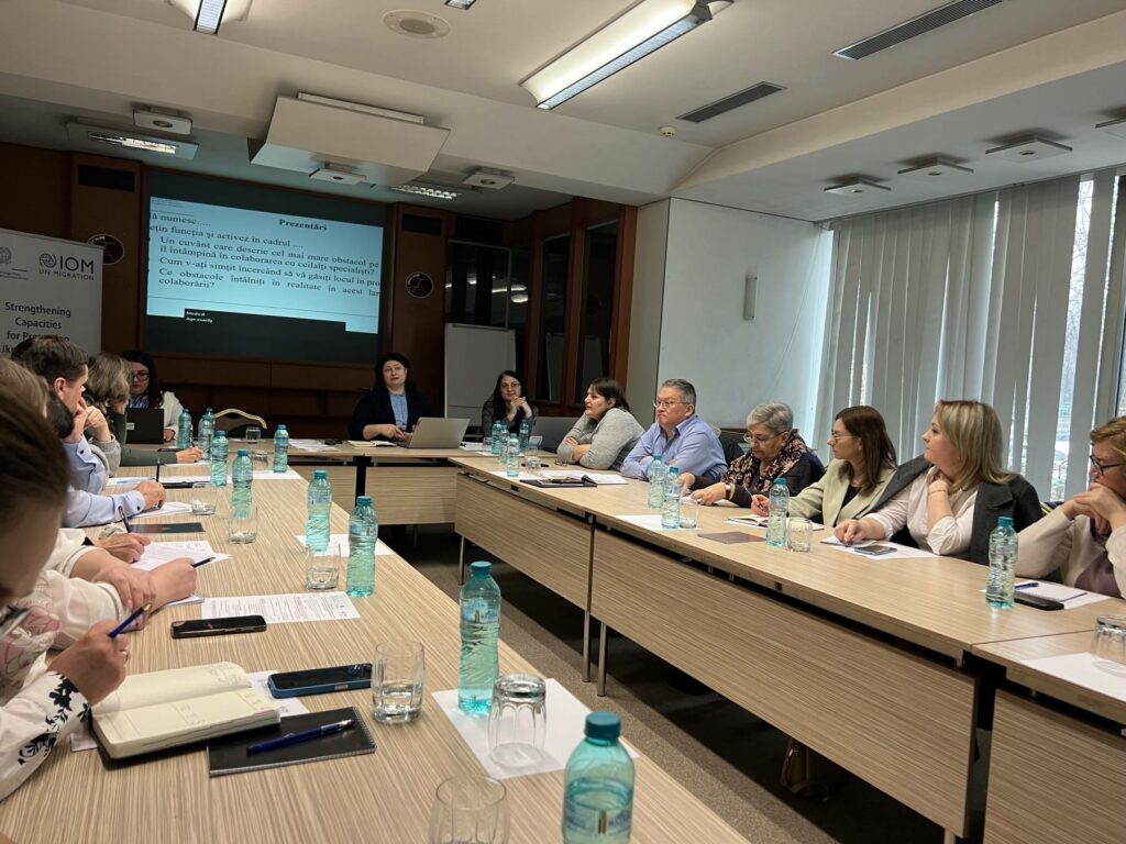 Atelier de lucru cu tema: Implementarea și consolidarea Mecanismului național de referire pentru protecția și asistența victimelor infracțiunilor și schimbului de informații între specialiștii din domeniul social, al sănătății și organizațiile necomerciale