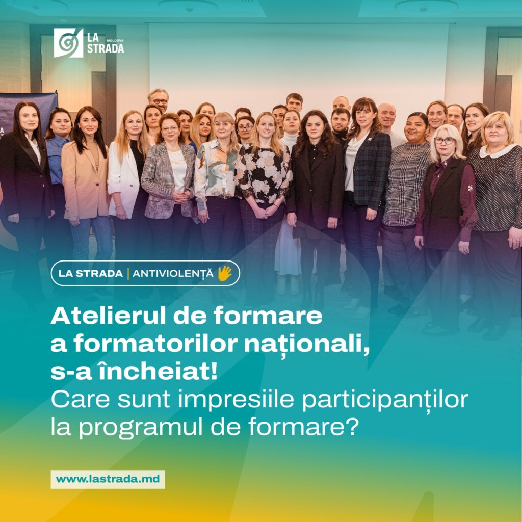 Atelierul național de formare a formatorilor privind consolidarea răspunsului multidisciplinar la cazurile de violență sexuală